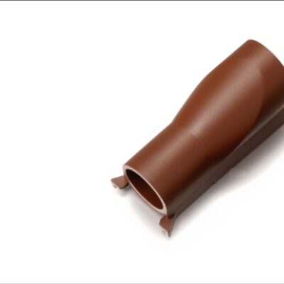 Garby Adaptor for installing tube in wood plate brown Ø20mm