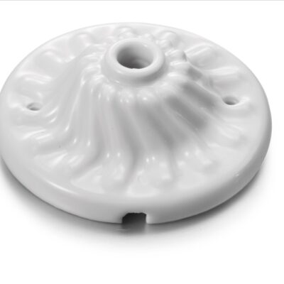 Ceiling rose white porcelain