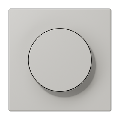 LS 990 Les Couleurs 1-gang rotary dimmer cover, 32013 Gris Clair 31