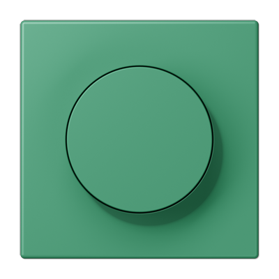 LS 990 Les Couleurs 1-gang rotary dimmer cover, 4320G Vert 59