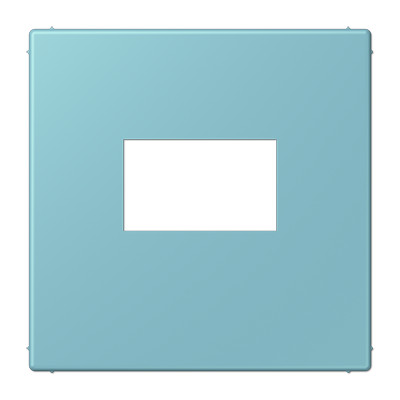 LS 990 Les Couleurs centre plate for USB charger, 32032 Céruléen Moyen