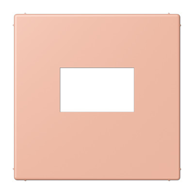 LS 990 Les Couleurs centre plate for USB charger, 32102 Rose Clair
