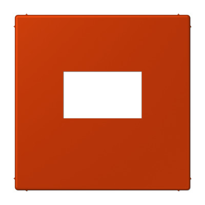 LS 990 Les Couleurs centre plate for USB charger, 4320A Rouge Vermillion 59