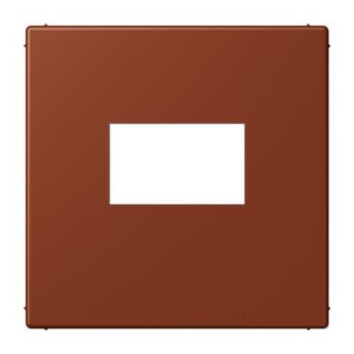 LS 990 Les Couleurs centre plate for USB charger, 4320D Terre Sienne Brûlée 59