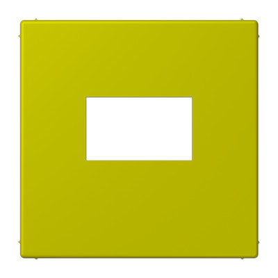 LS 990 Les Couleurs centre plate for USB charger, 4320F Vert Olive Vif