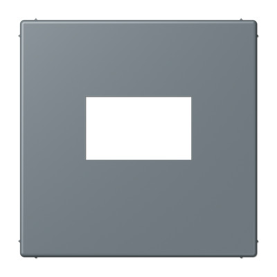 LS 990 Les Couleurs centre plate for USB charger, 4320H Gris 59