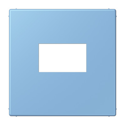 LS 990 Les Couleurs centre plate for USB charger, 4320N Bleu Céruléen 59