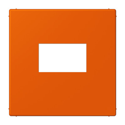 LS 990 Les Couleurs centre plate for USB charger, 4320S Orange Vif