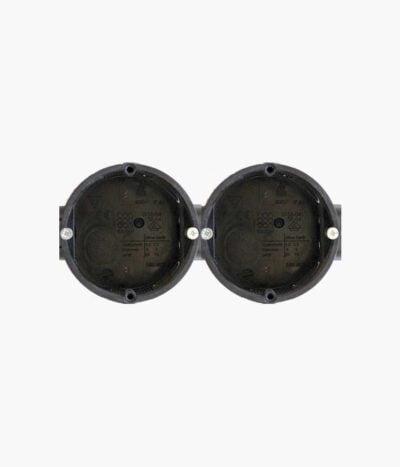 Kaiser back box for solid walls (double, 46mm)
