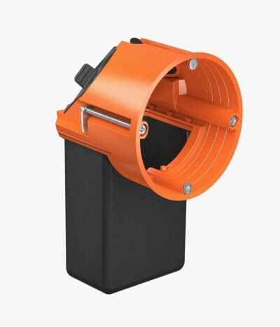 Kaiser ECON flex back box, hollow wall, single, with electronics bag, 75mm