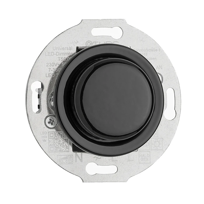 THPG Porcelain Black Dimmer from Swtch THPG Porcelain Black Dimmer from Swtch