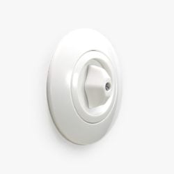 Berker Serie 1930 White Plastic rotary light switch