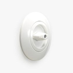 Berker Serie 1930 White Plastic rotary light switch