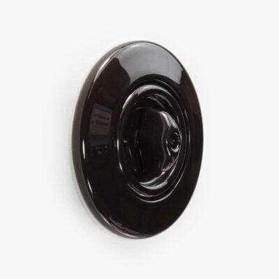 Ceramics from Swtch Berker Serie 1930 Rosenthal porcelain black light switch