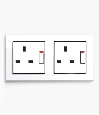 E2 Classic White Sockets