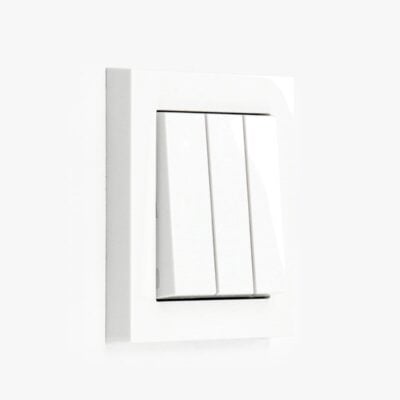 GIRA E2 Classic white glossy light switch