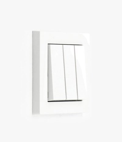 GIRA E2 Classic white glossy light switch