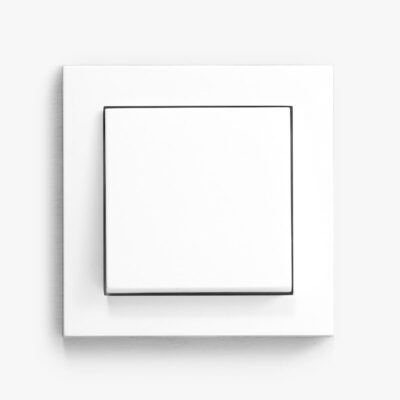 Gira E2 Classic White Blank Plate