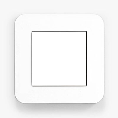 Dimmer from Swtch GIRA E3 White blank plate