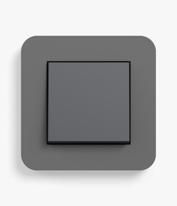 GIRA E3 Dark Grey light switch