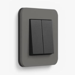 GIRA E3 Dark Grey light switch