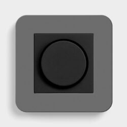 GIRA E3 Dark Grey Dimmer light switch