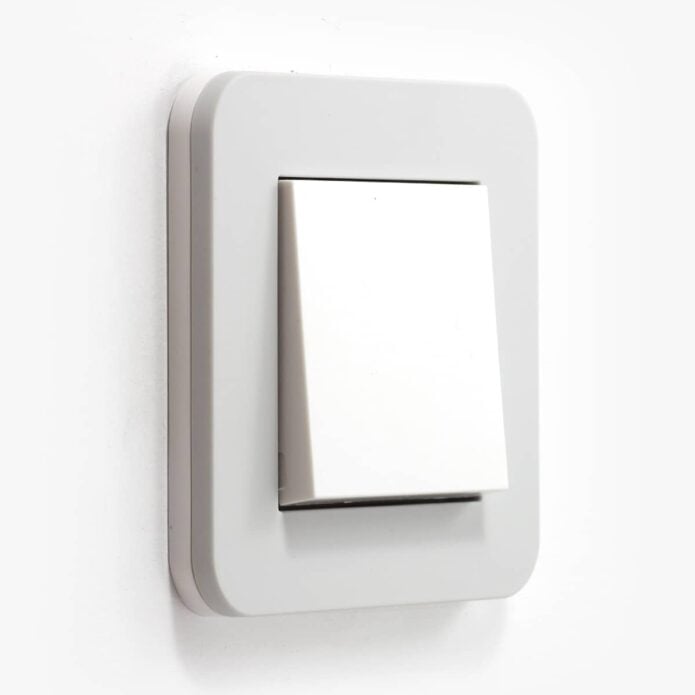 GIRA E3 light grey light switch