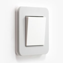 GIRA E3 light grey light switch