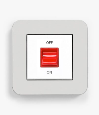 GIRA E3 Light Grey cooker switch