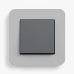 GIRA E3 Mid Grey light switch