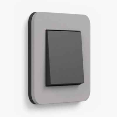 GIRA E3 Mid Grey light switch