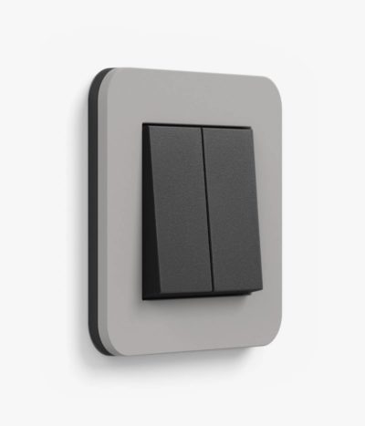 E3 Mid Grey/Anthracite Double (2-way)