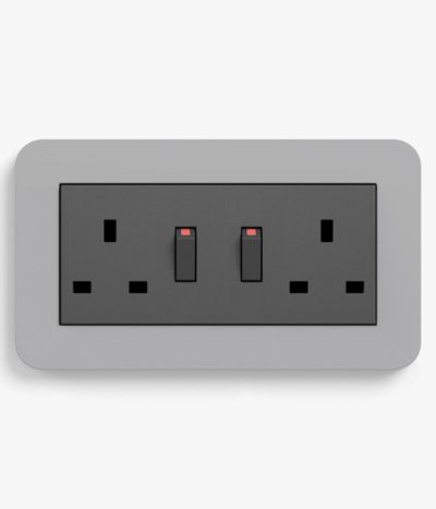 E3 Grey/Anthracite Sockets