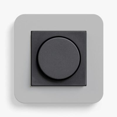 GIRA E3 Dark Grey dimmer switch