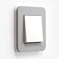 GIRA E3 mid grey light switch