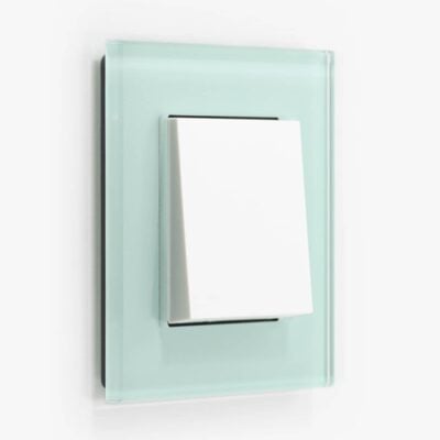 GIRA Esprit Mint Glass light switch