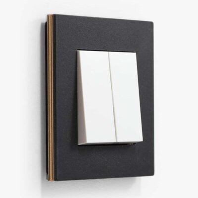 GIRA Esprit Linoleum Plywood light switch