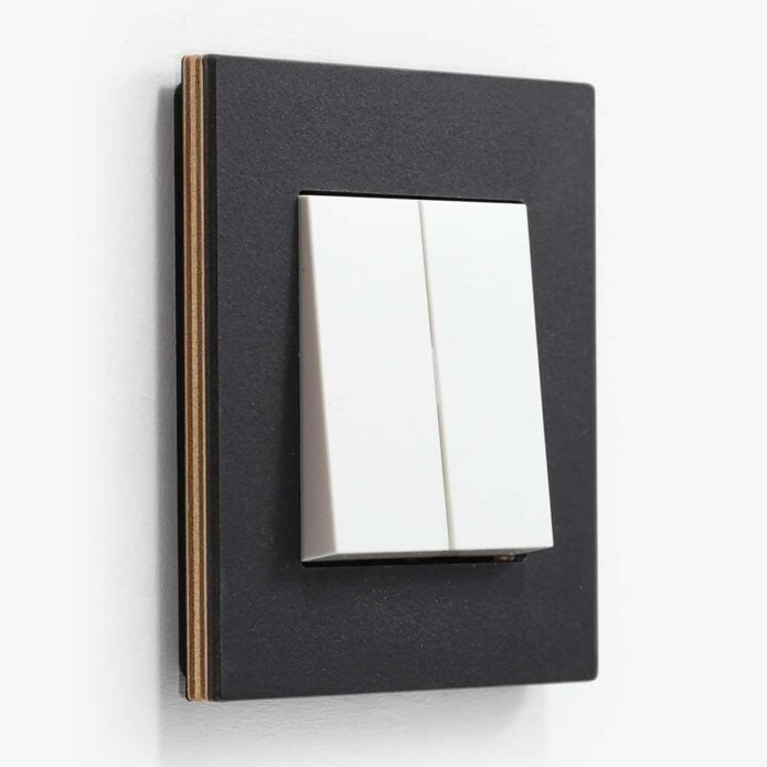 GIRA Esprit Linoleum Plywood light switch