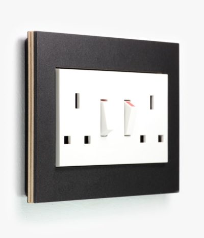 Esprit Lino-Ply Double Socket Anthracite/White