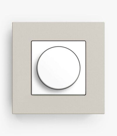 Gira Esprit Linoleum Plywood Light Grey Dimmer