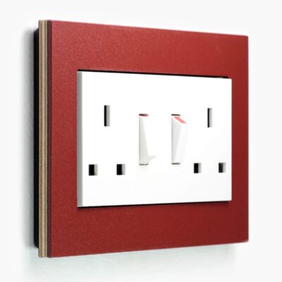 Esprit Linoleum-Plywood double socket