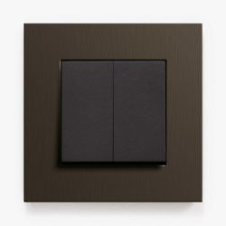 GIRA Esprit Dark Bronze light switch