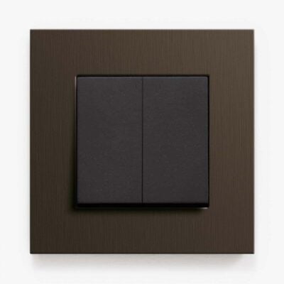 GIRA Esprit Dark Bronze light switch