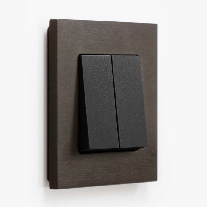 GIRA Esprit Dark Bronze light switch