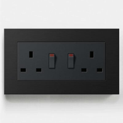GIRA Esprit Black Double Socket