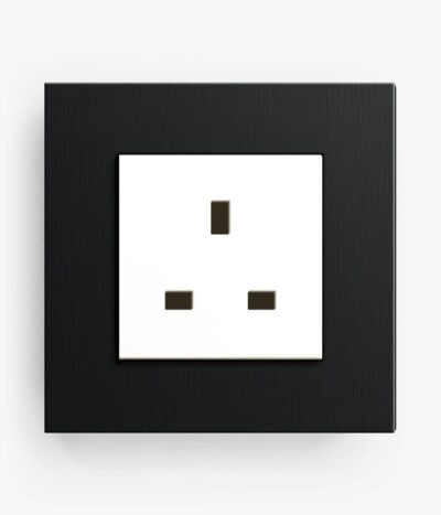 GIRA Esprit Black plug socket