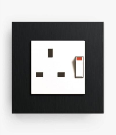 GIRA Esprit Black plug socket