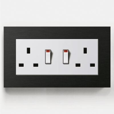 GIRA Esprit Black Double Socket