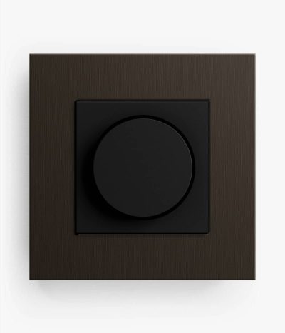 Esprit Dark Bronze/Black Matt Single Dimmer (2-way, 200W)