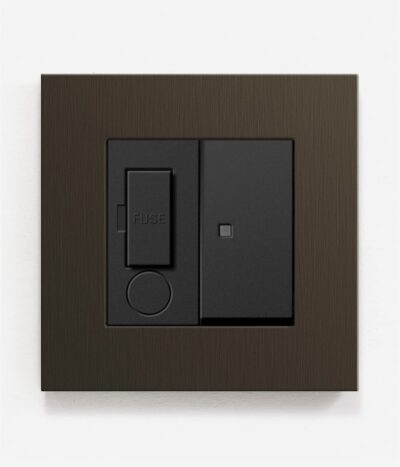Esprit Dark Bronze Switched Fused Spur with light